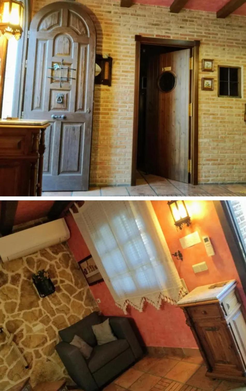 Ruralrut-El Tiemblo Wifi, Cabina De Hidromasaje, Aire Acondicionado Y A Pocos Metros De Zonas De Bano Naturales Exterior foto